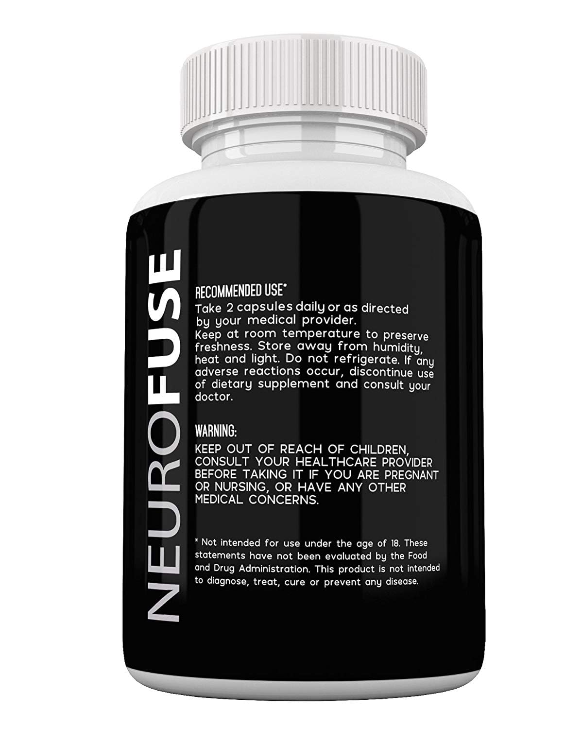 Neurofuse Powerful Focus & Memory Nootropic Capsule, 60 Count