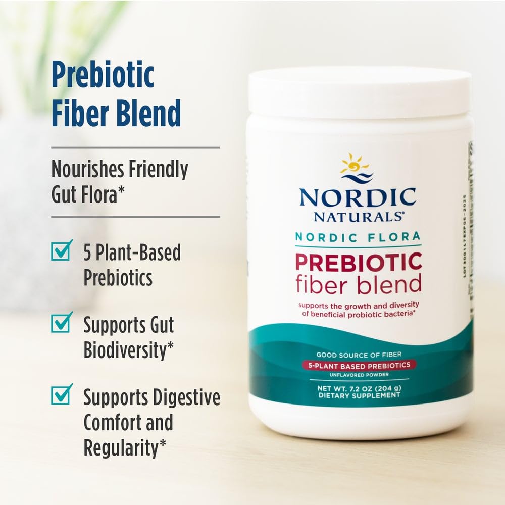 Nordic Naturals Nordic Flora Prebiotic Powder 30 Servings