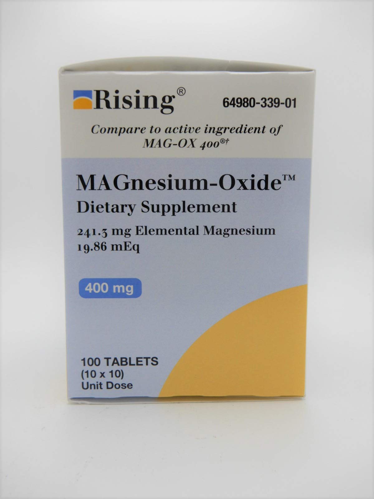 TABLET Rising Magnesium Oxide 400MG Tablet 100