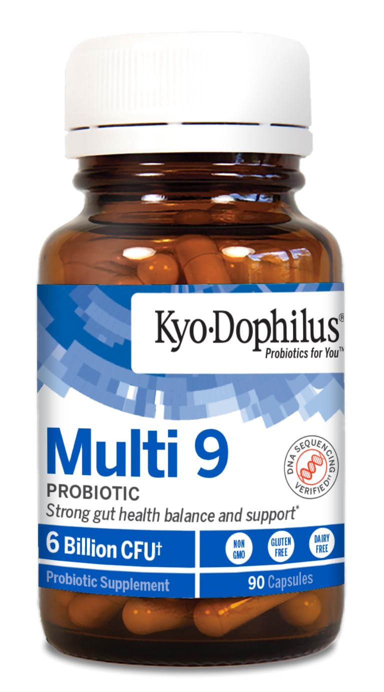 Kyolic Kyo-Dophilus Multi 9 Probiotic Capsule, 90 Count