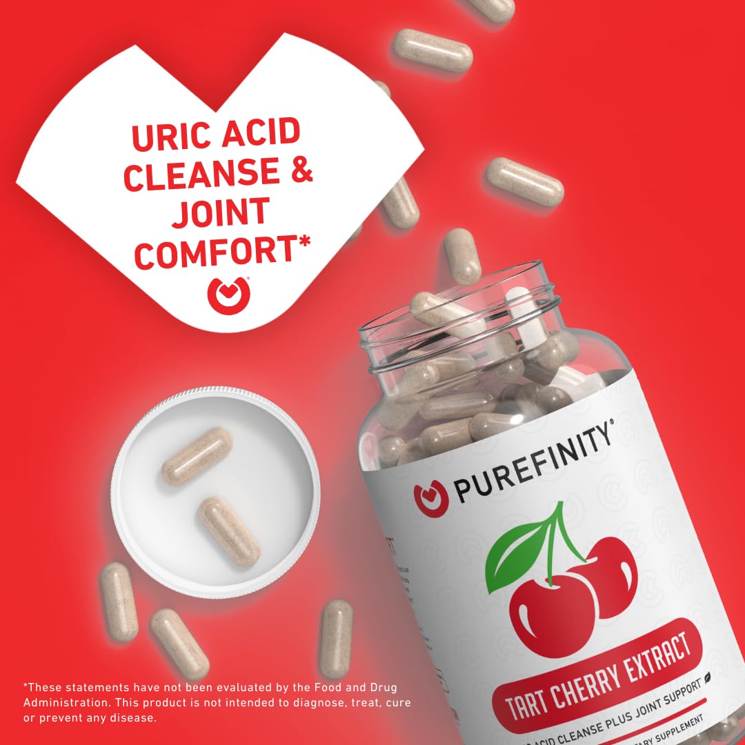 PUREFINITY Tart Cherry Capsules 180 Count