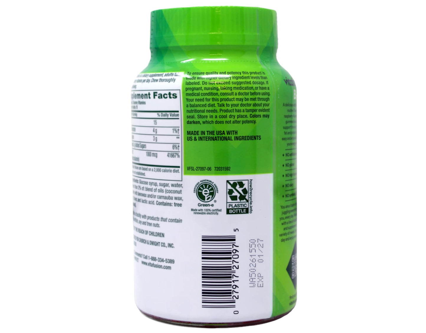 Vitafusion B-12 1000mcg Gummy 280 Count