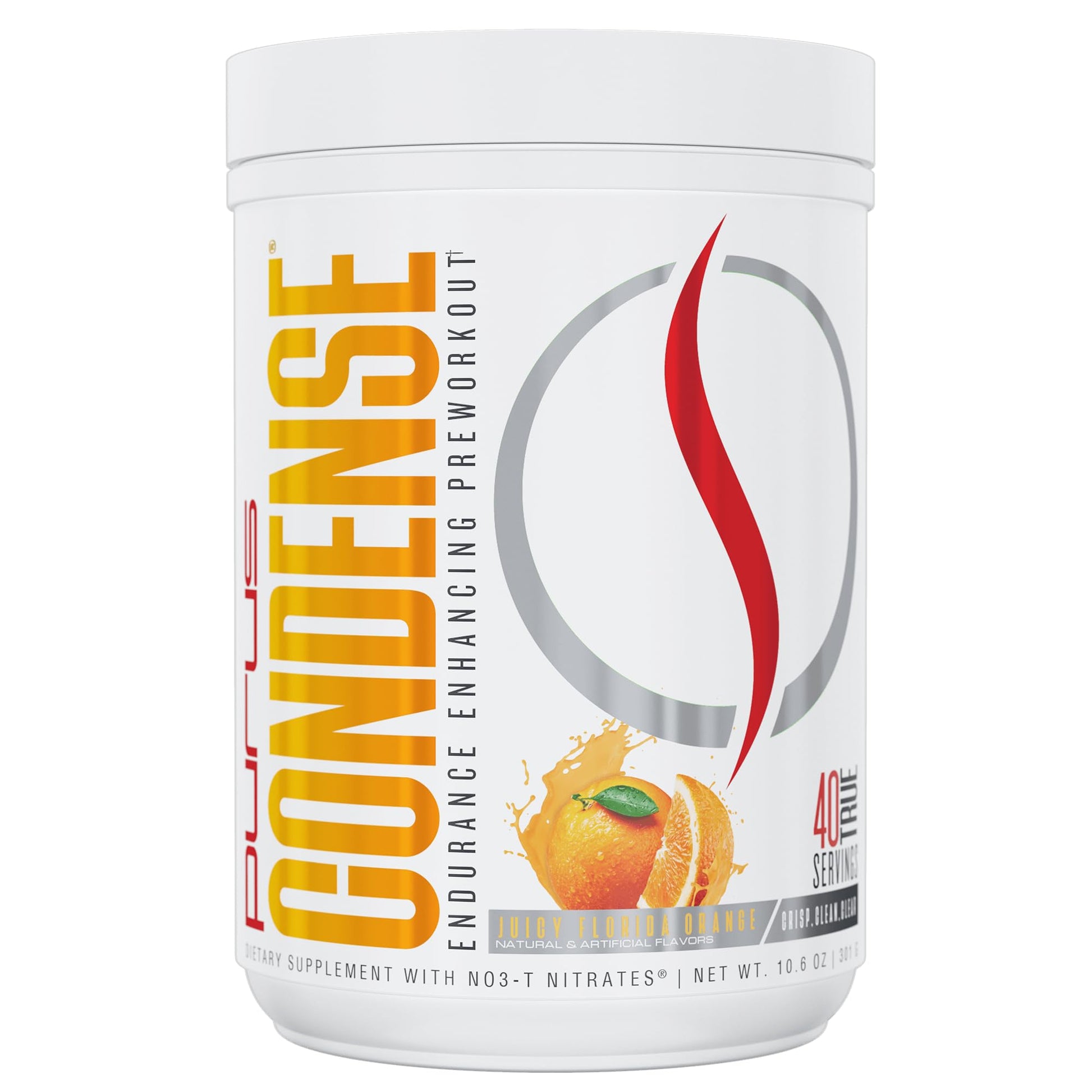 Purus Labs Condense Endurance & Pump Enhancing Pre Workout Powder 10.6