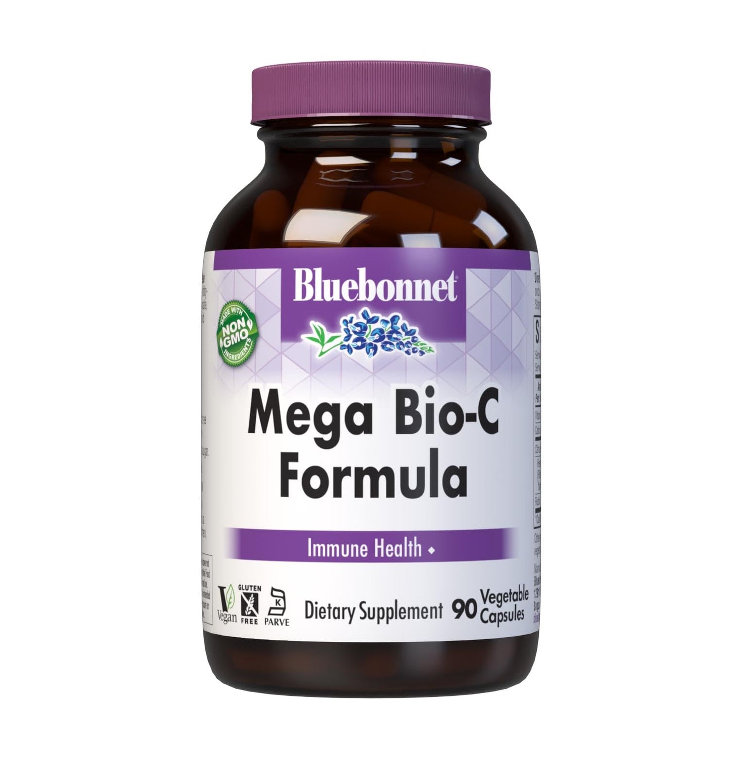 BlueBonnet Mega Bio-C Formula Capsules 90 Count