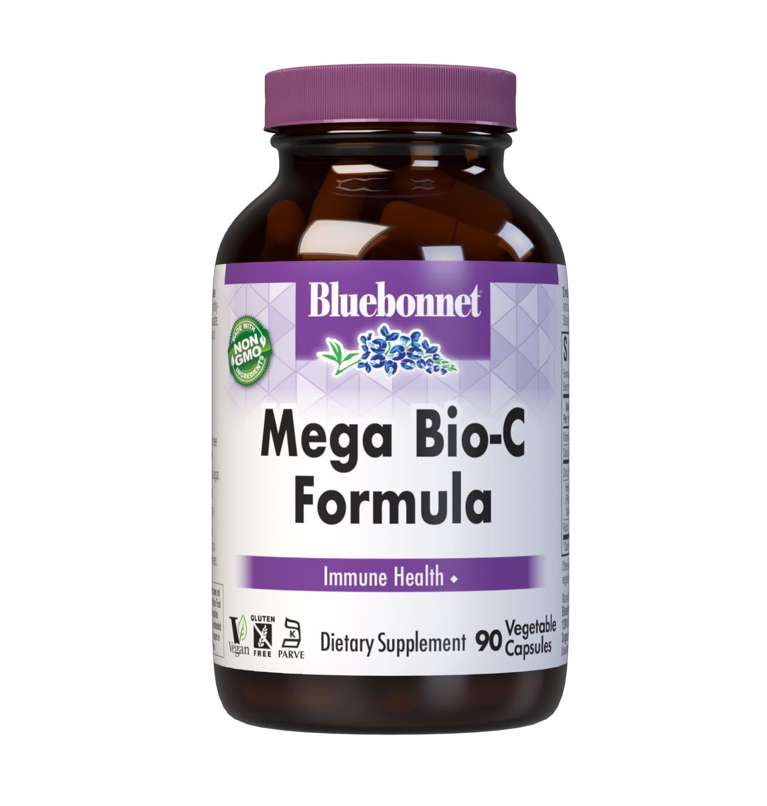 BlueBonnet Mega Bio-C Formula Capsules 90 Count