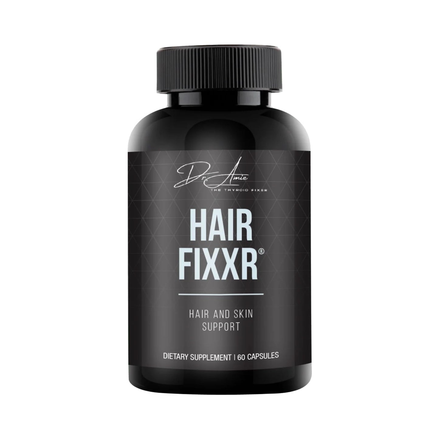 Fixxr Hair by Dr. Amie Premium Collagen Protein Complex for Hair and Skin Support, Capsules, 60 Count