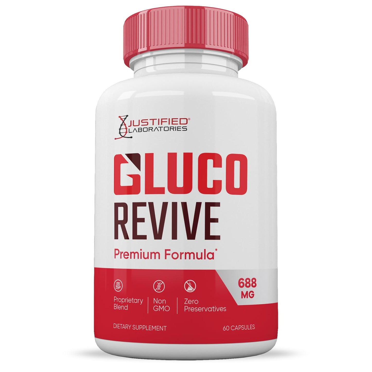Justified Laboratories Gluco Revive 120 Capsules