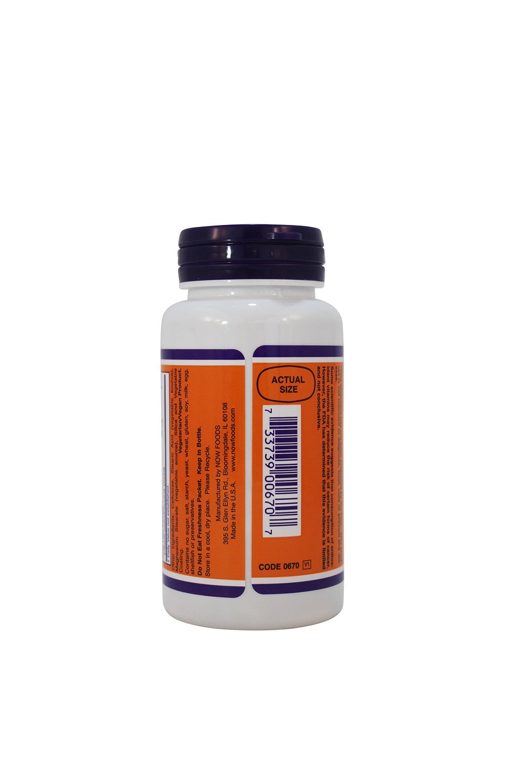 NOW Foods Vitamin C-500 100 Tablets