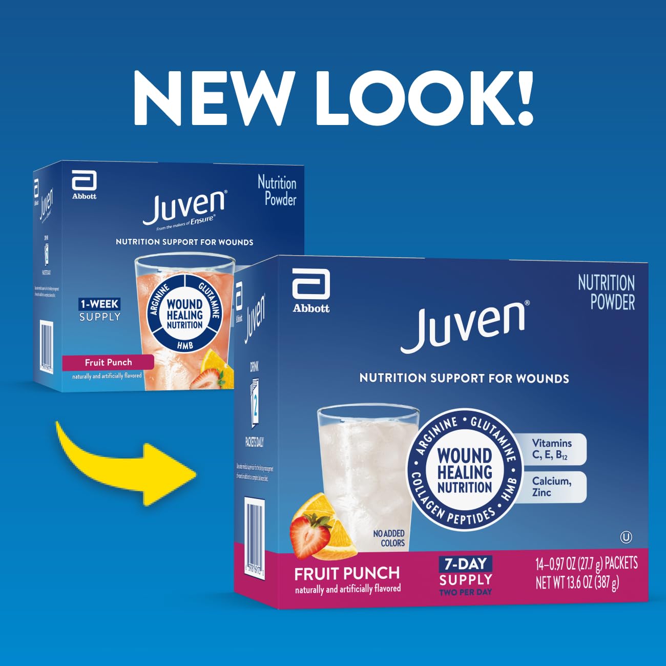 Juven Nutrition Support for Wound Healing Powder 14.28