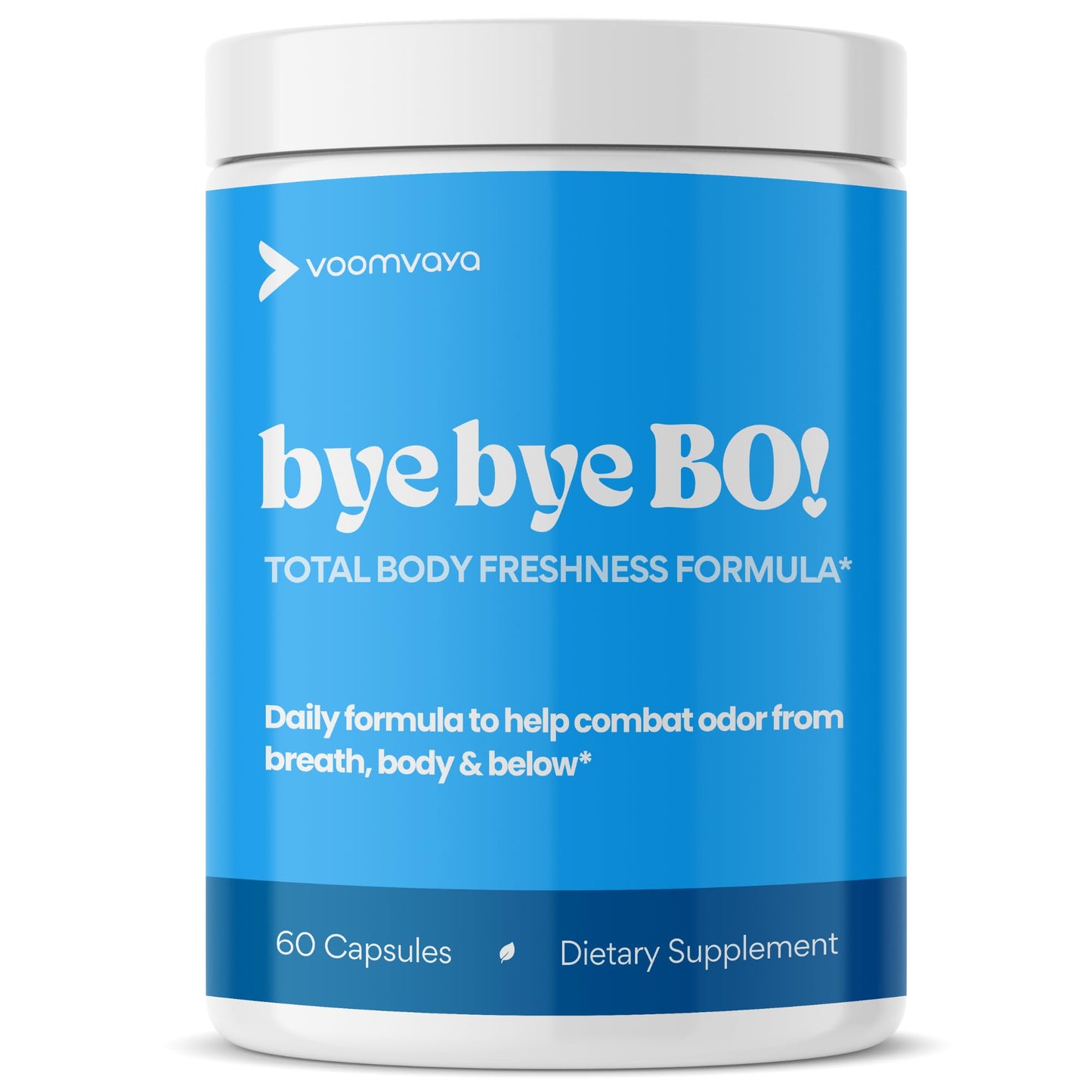 VoomVaya Bye Bye BO Body Deodorizing Supplement Chlorophyll Capsules 60 Capsules