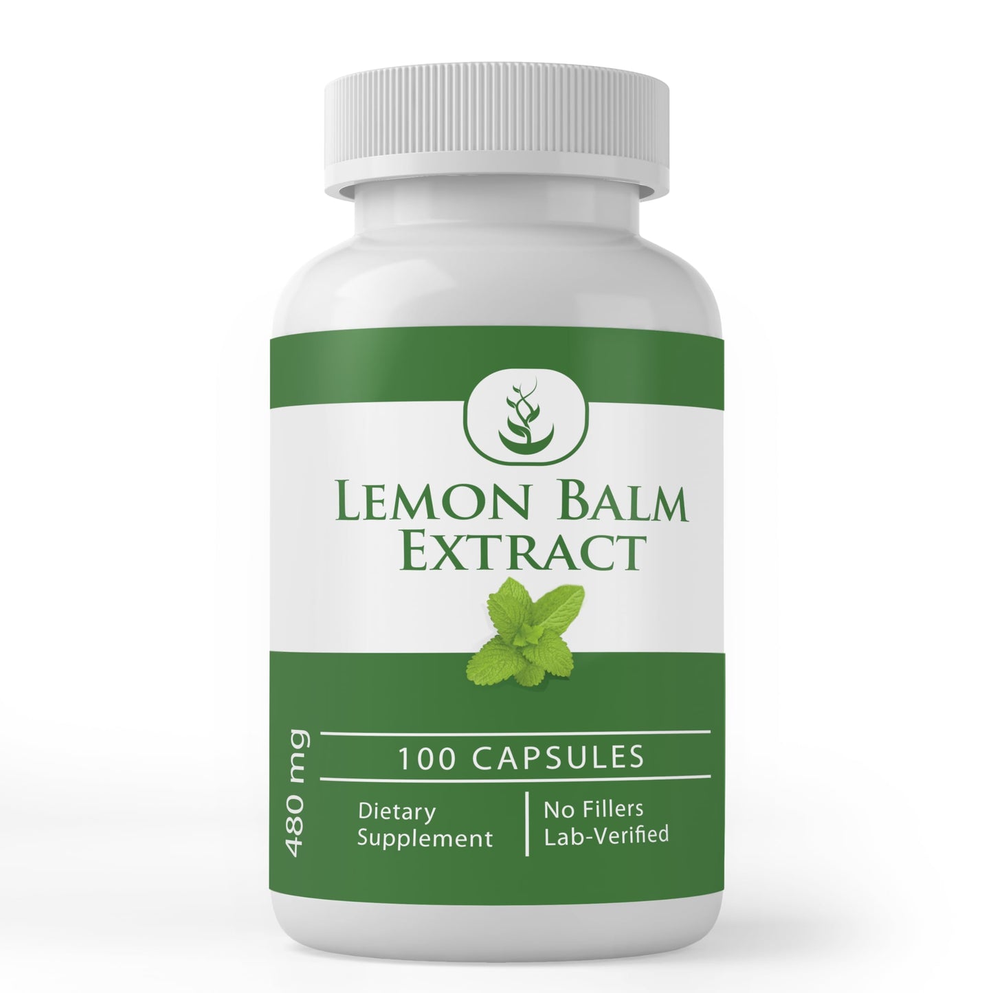Pure Original Ingredients Lemon Balm Extract Capsules, 100 Count