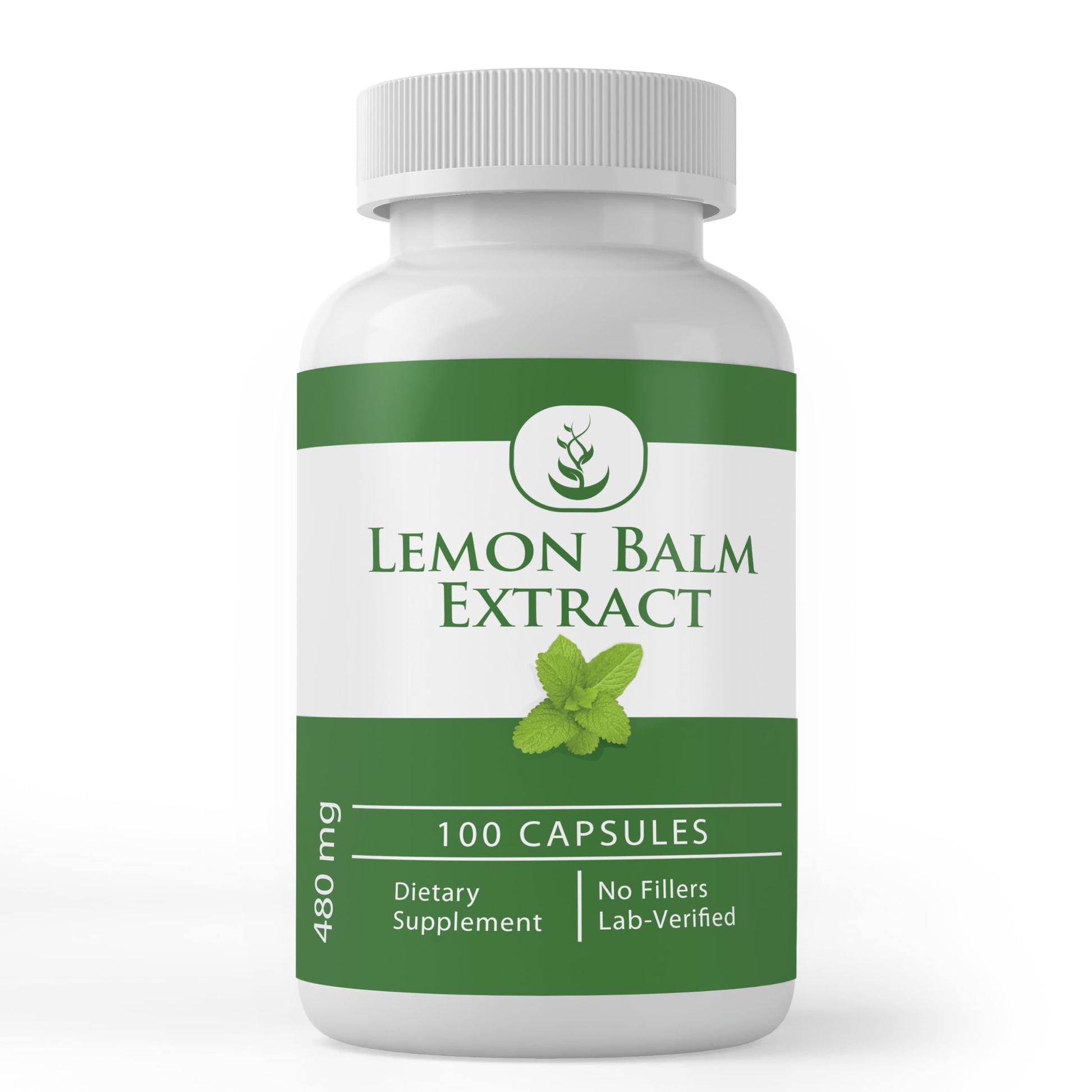 Pure Original Ingredients Lemon Balm Extract Capsules, 100 Count