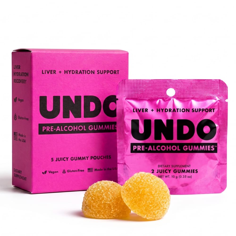 Undo Pre-Alcohol Gummies 5 Servings