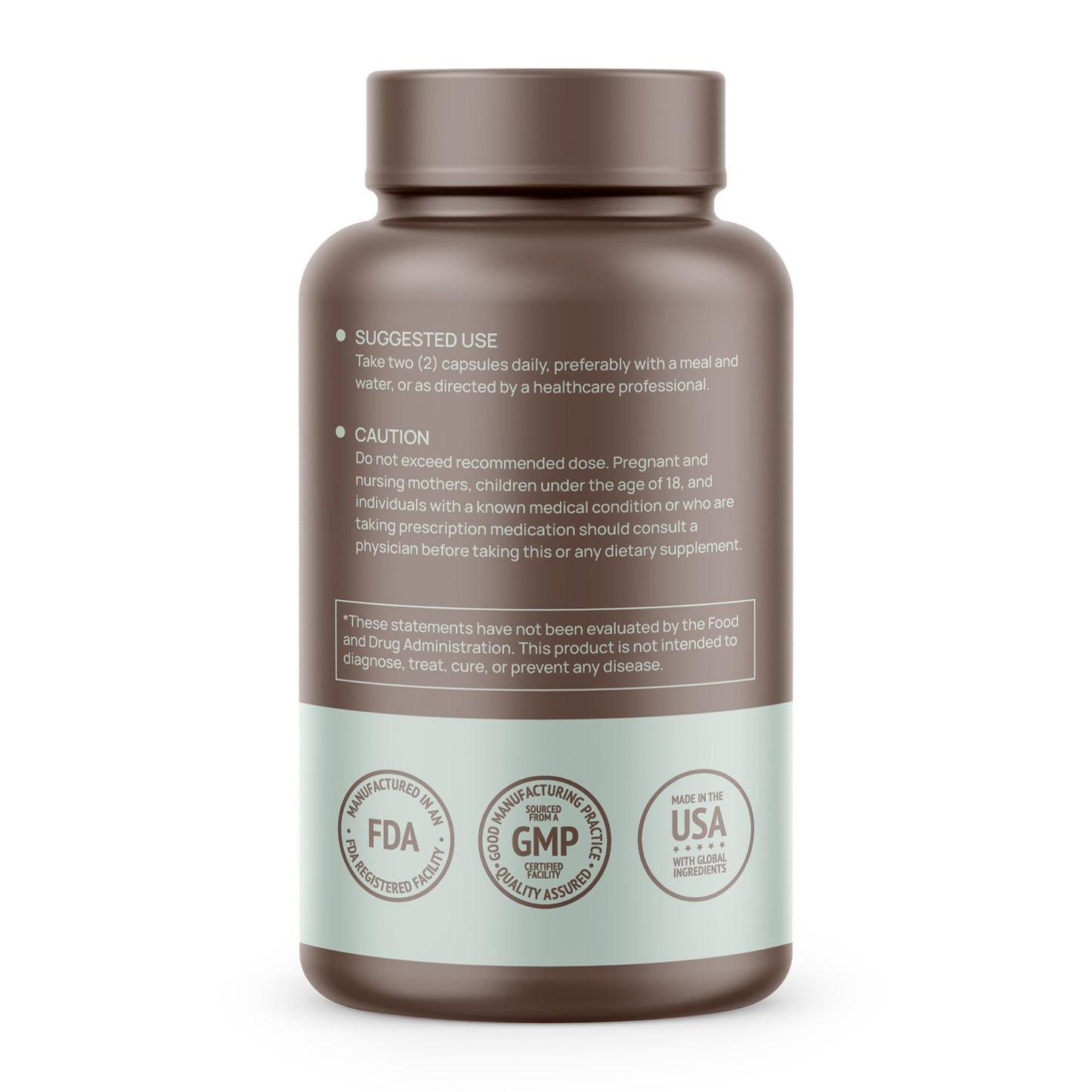 HMS Nutrition Calcium, Magnesium, Vitamin D3 + K2 for Bone Health & Immune Support for Women & Men, Non-GMO, Gluten-Free, 120 Capsules