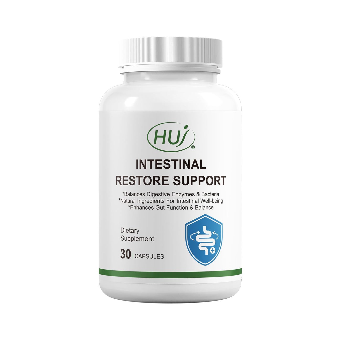 HUJ Intestinal Restore Support Capsules, 30 Count