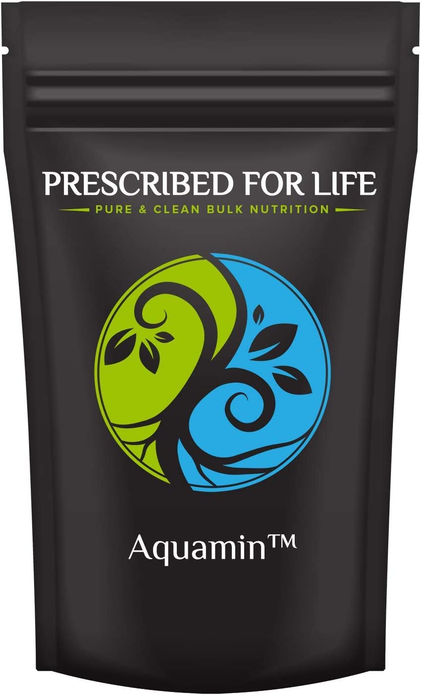 Prescribed For Life Aquamin Powder, Red Marine Algae Supplements, Rich in Plant Based Calcium & Magnesium, 72 Trace Minerals, Non GMO, 70.56 oz