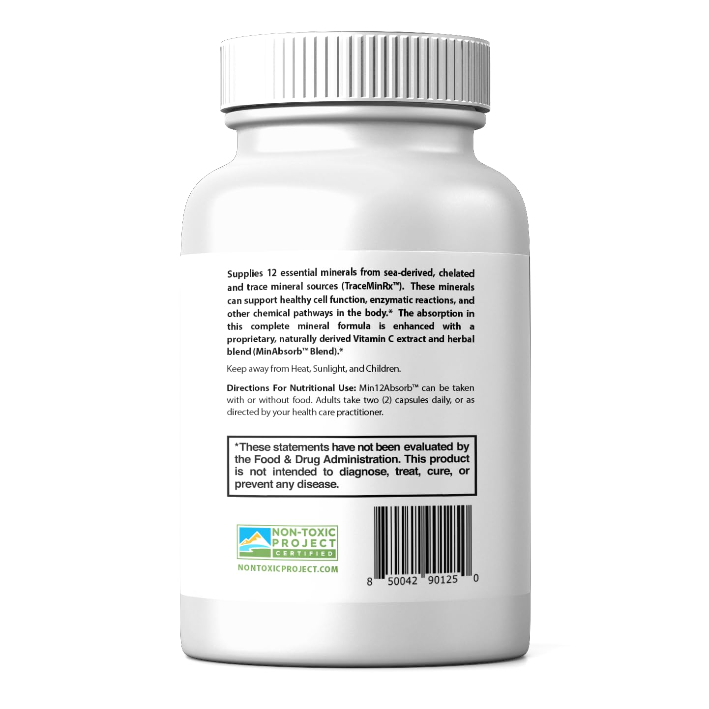 True Cellular Formulas MIN12Absorb™ Essential & Trace Mineral Complex 60 Capsules