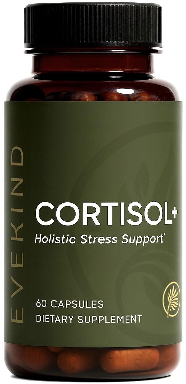 EVEKIND Cortisol Supplement for Women 60 Capsules