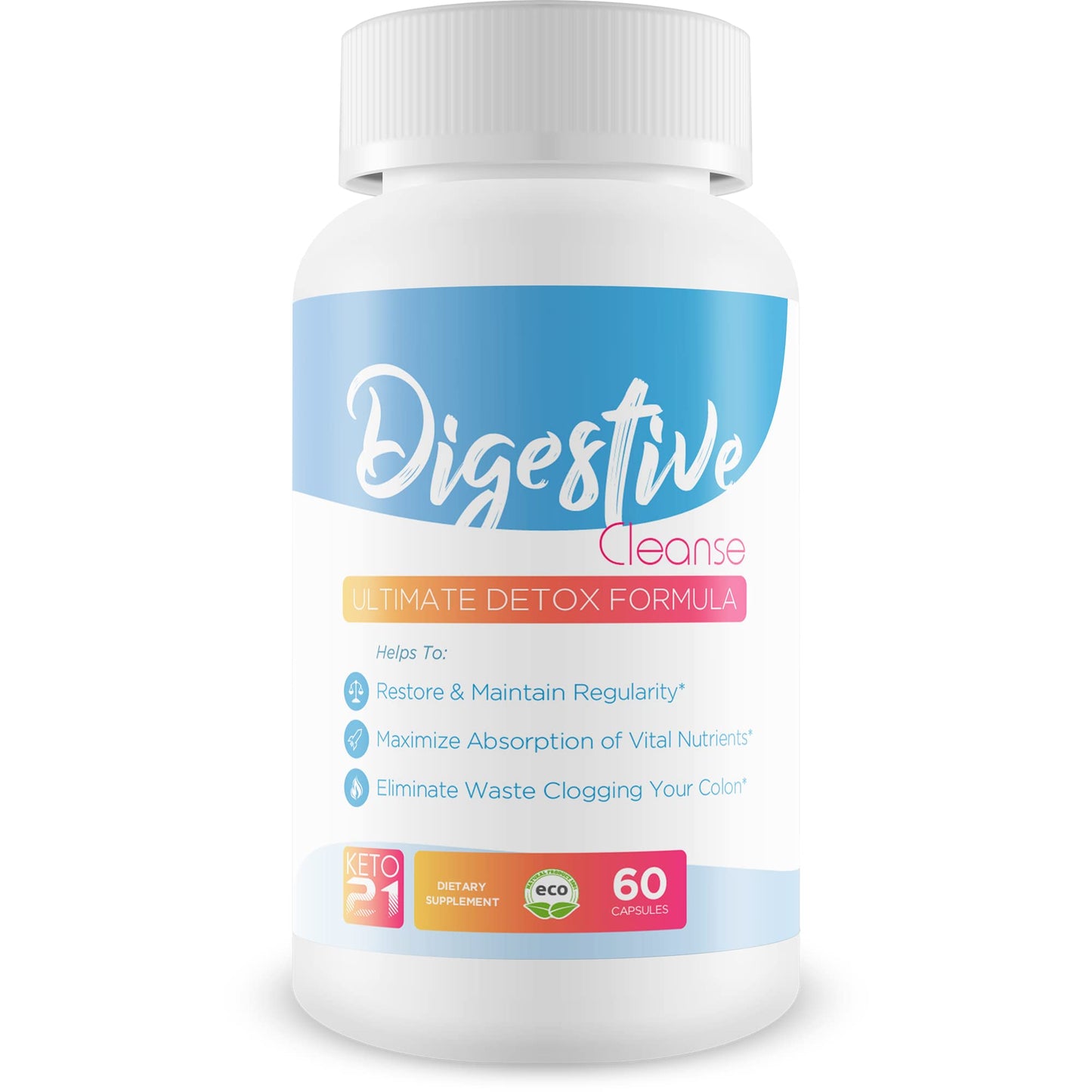 Keto 21 Digestive Cleanse Capsule 1 Count