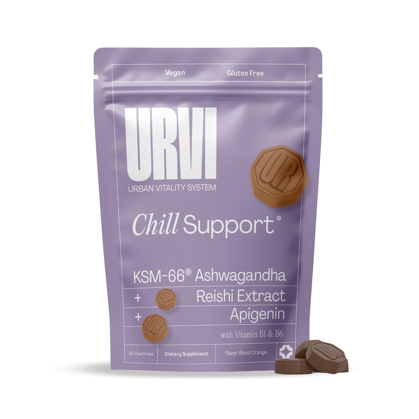 URVI Chill Gummies, 60 Count
