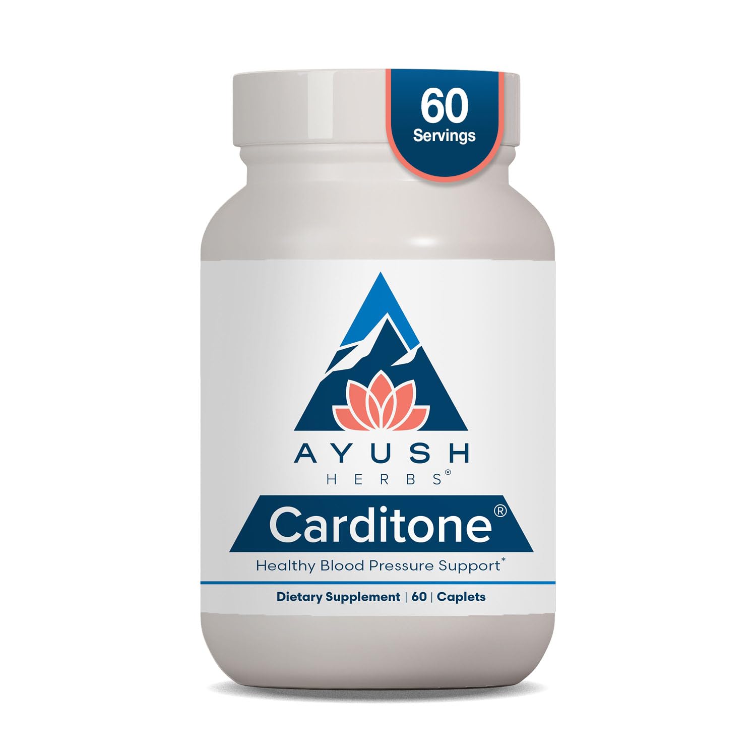 Ayush Herbs Carditone Caplets 60 Count