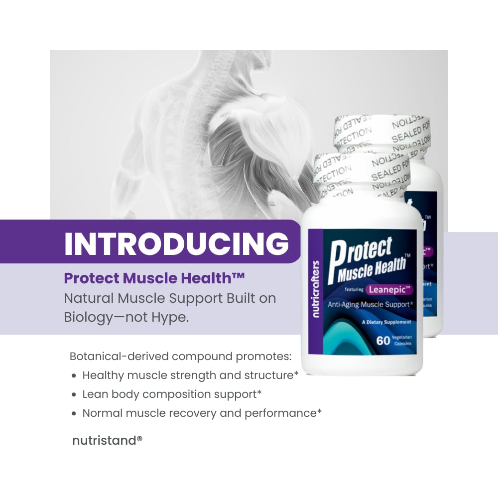 NutriCrafters Protect Muscle Health Capsule, 60 Count