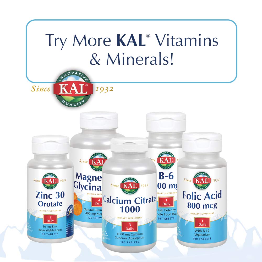 KAL Cal/Mag/Zinc Tablet 250 Count