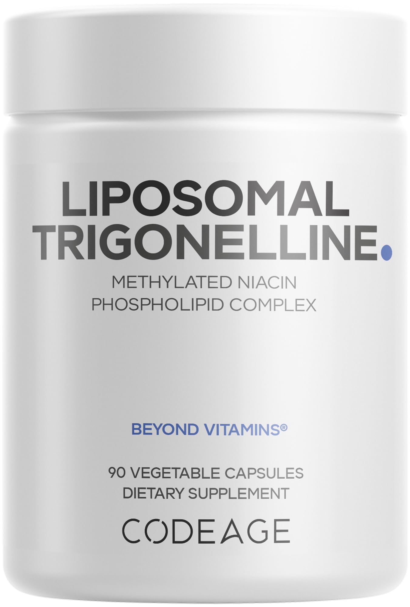 Codeage Liposomal Trigonelline 250 mg Capsule, 90 Capsules