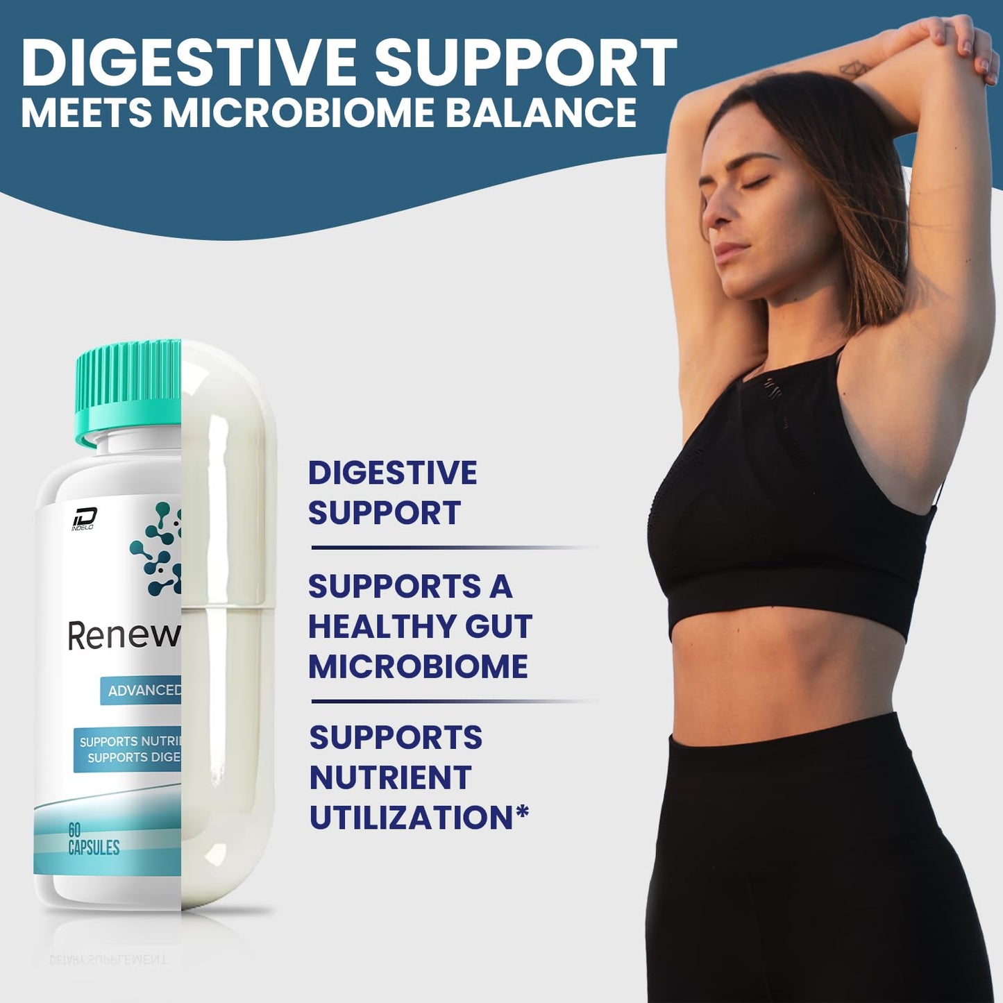 Indelo Renew Biome Capsule 120 Capsules