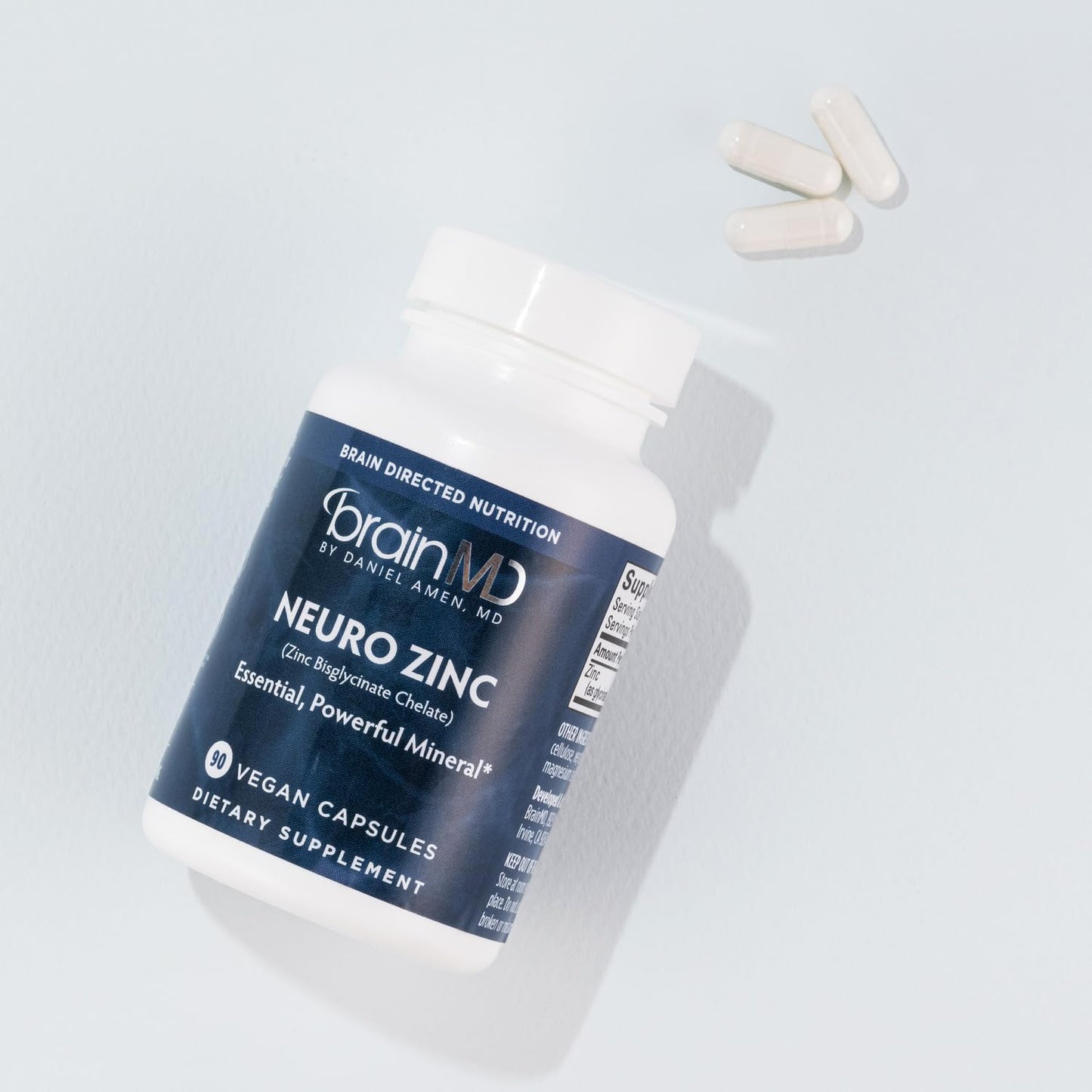 BRAINMD Dr Amen Neuro Zinc Capsules, 90 Count