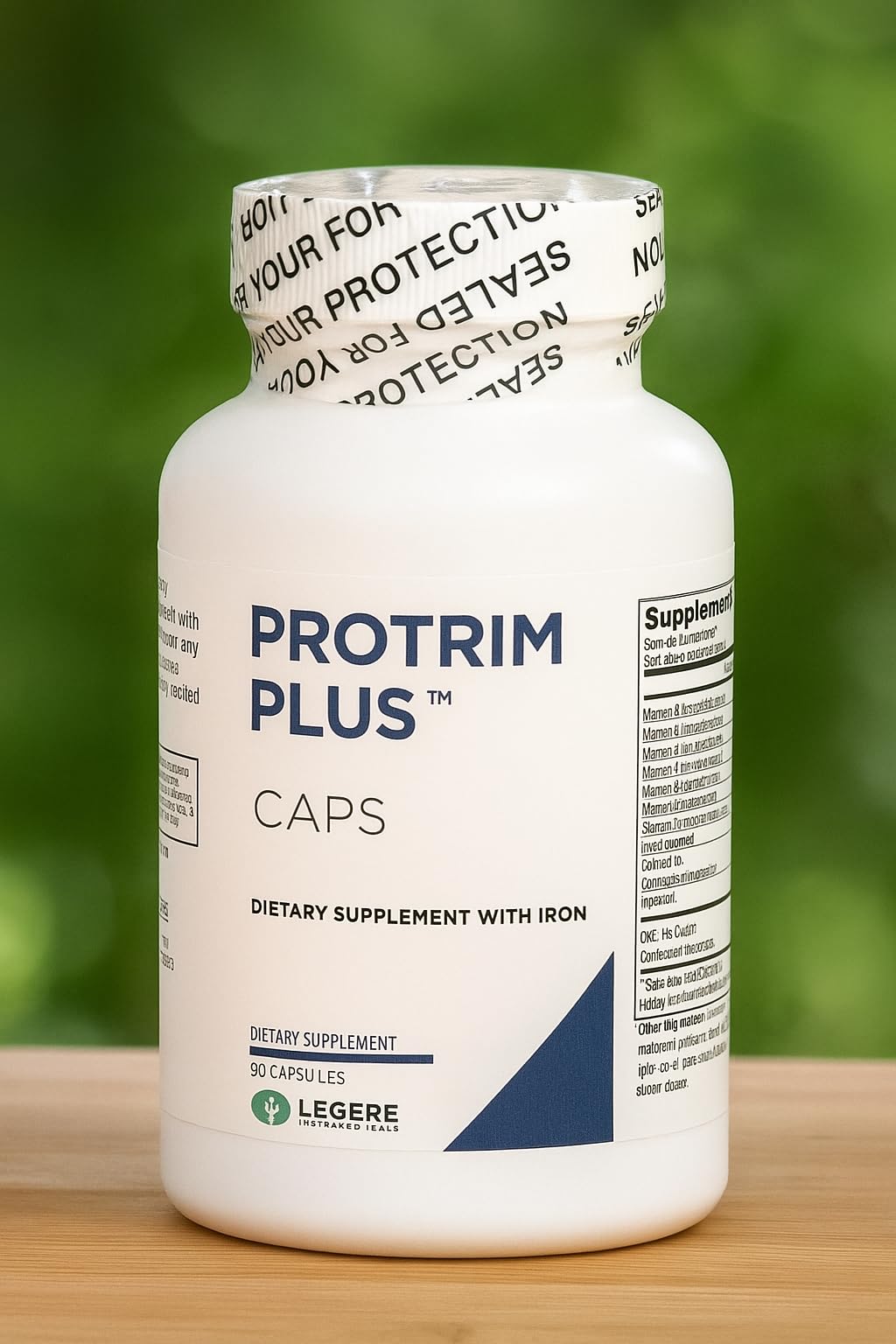 ES Global Brands ProTrima Plus Advanced Fiber and Nutrient Support Formula with Vitamins and Trace Minerals Digestive Wellness and Daily Energy Balance, 90 Capsules