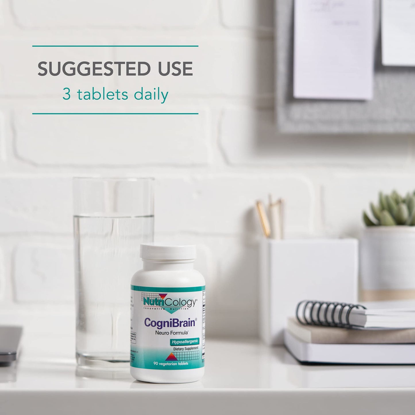 Allergy Research Group Cognibrain Supplement Tablet 90 Count
