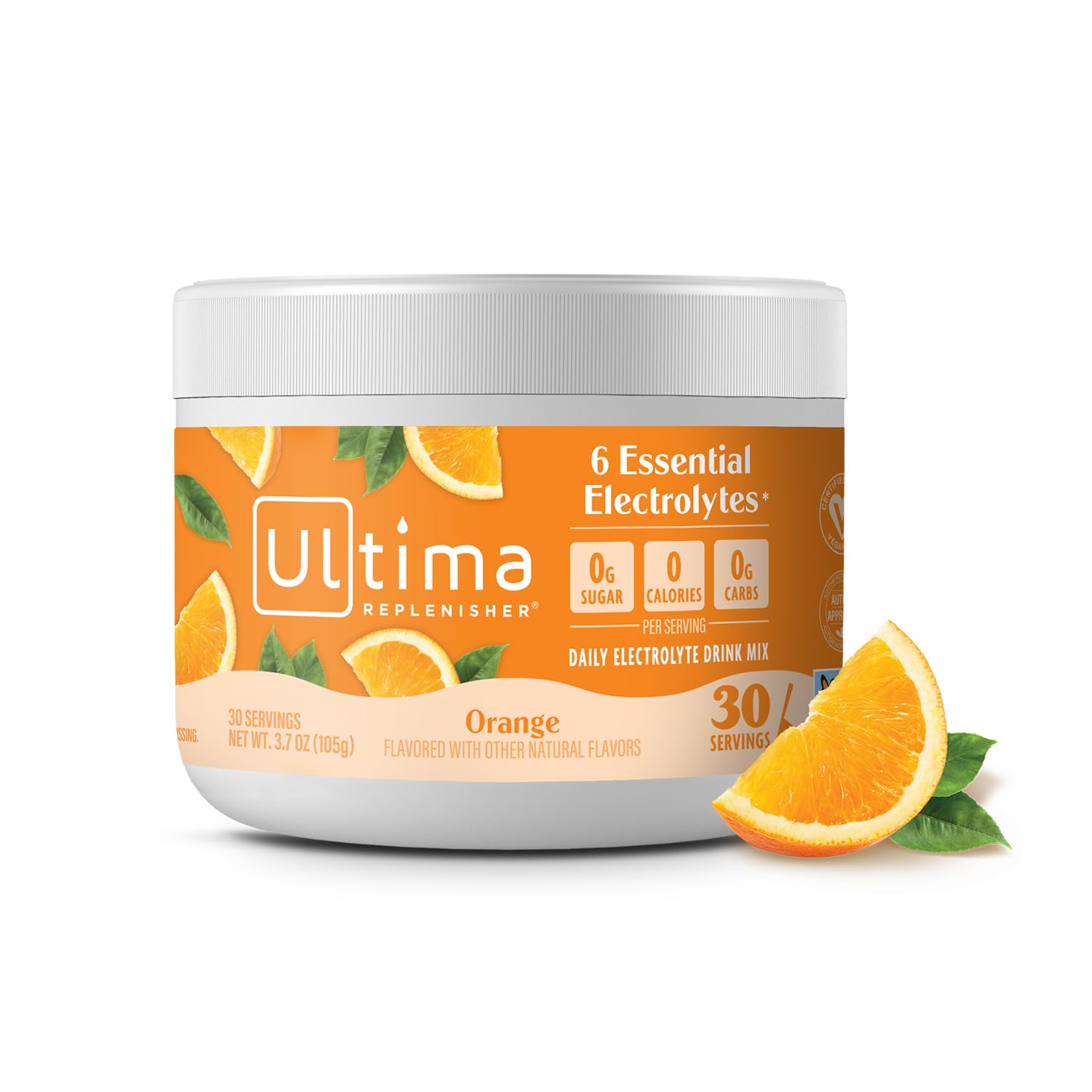 Ultima Replenisher Orange Electrolytes Powder 3.6 Ounce