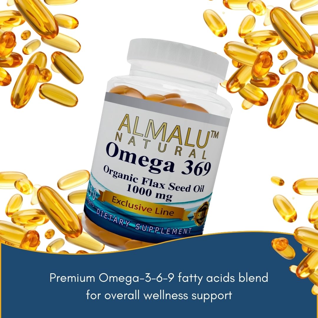 Generic Almalu Omega 369 Omega 3-6-9 Softgel 1 Count