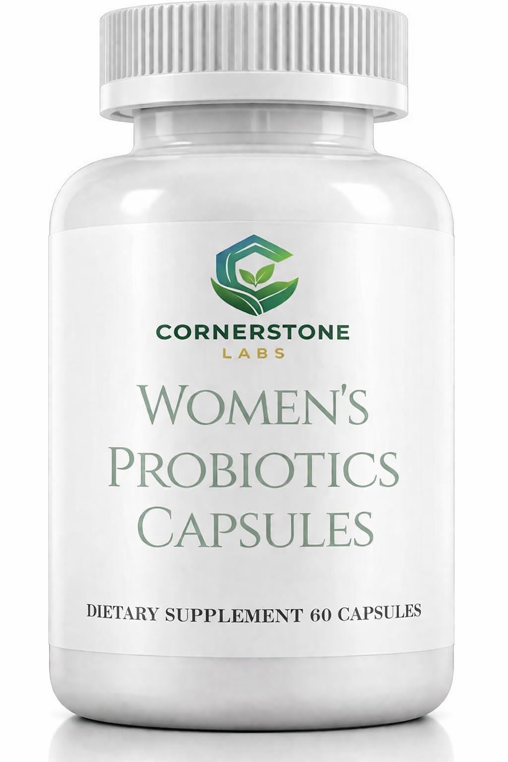 Cornerstone Labs Women's Probiotic Capsules, 60 Capsules