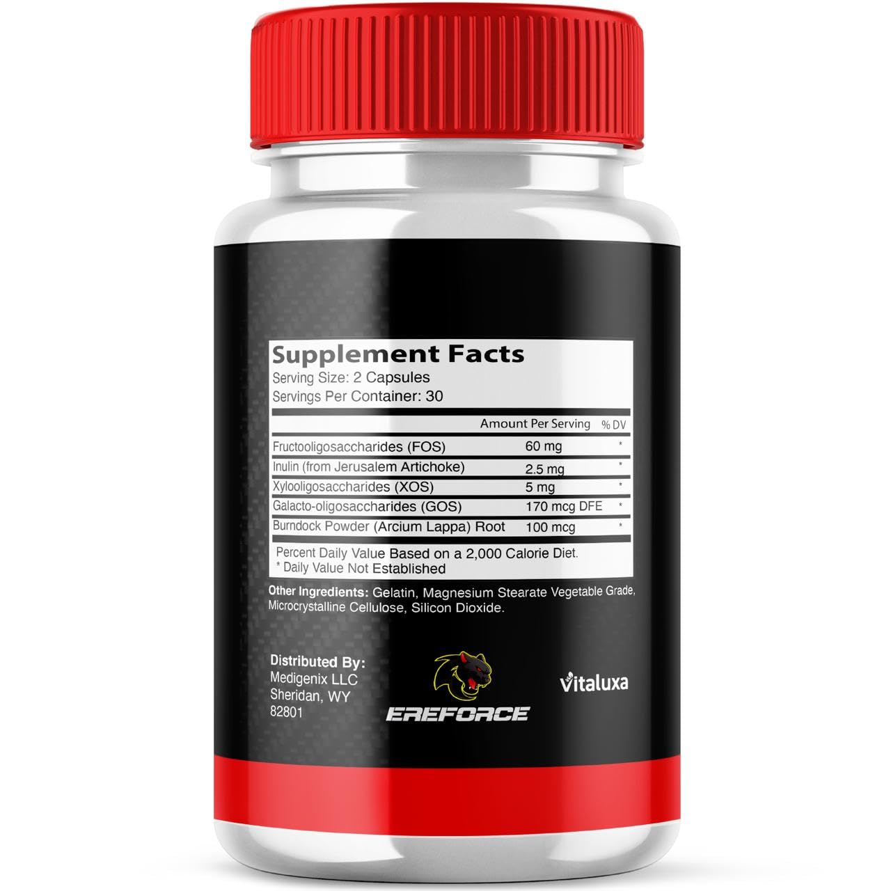 Vitaluxa Ereforce Capsules 180 Capsules