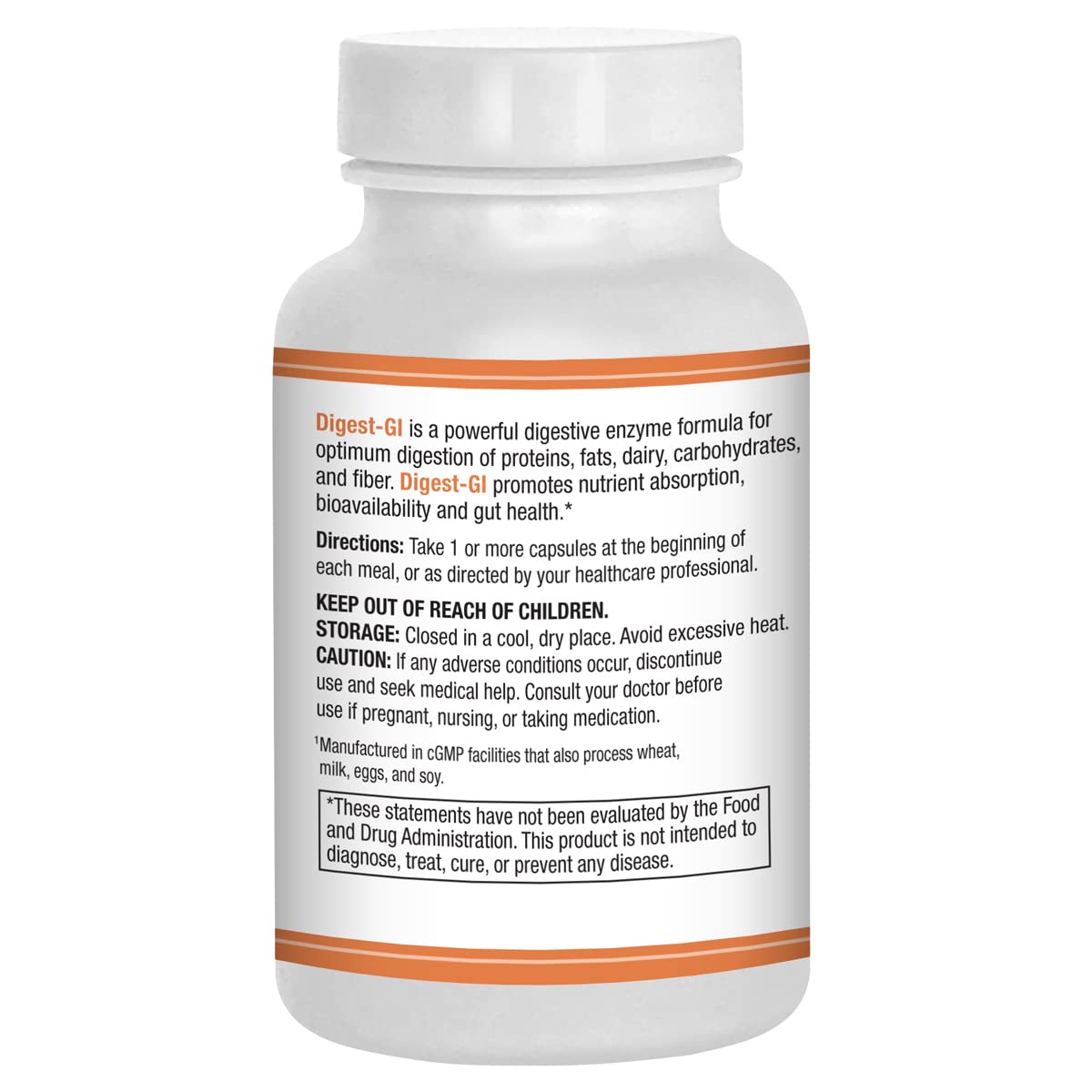 AST Enzymes Digest-GI Digestive Enzyme Capsules 180