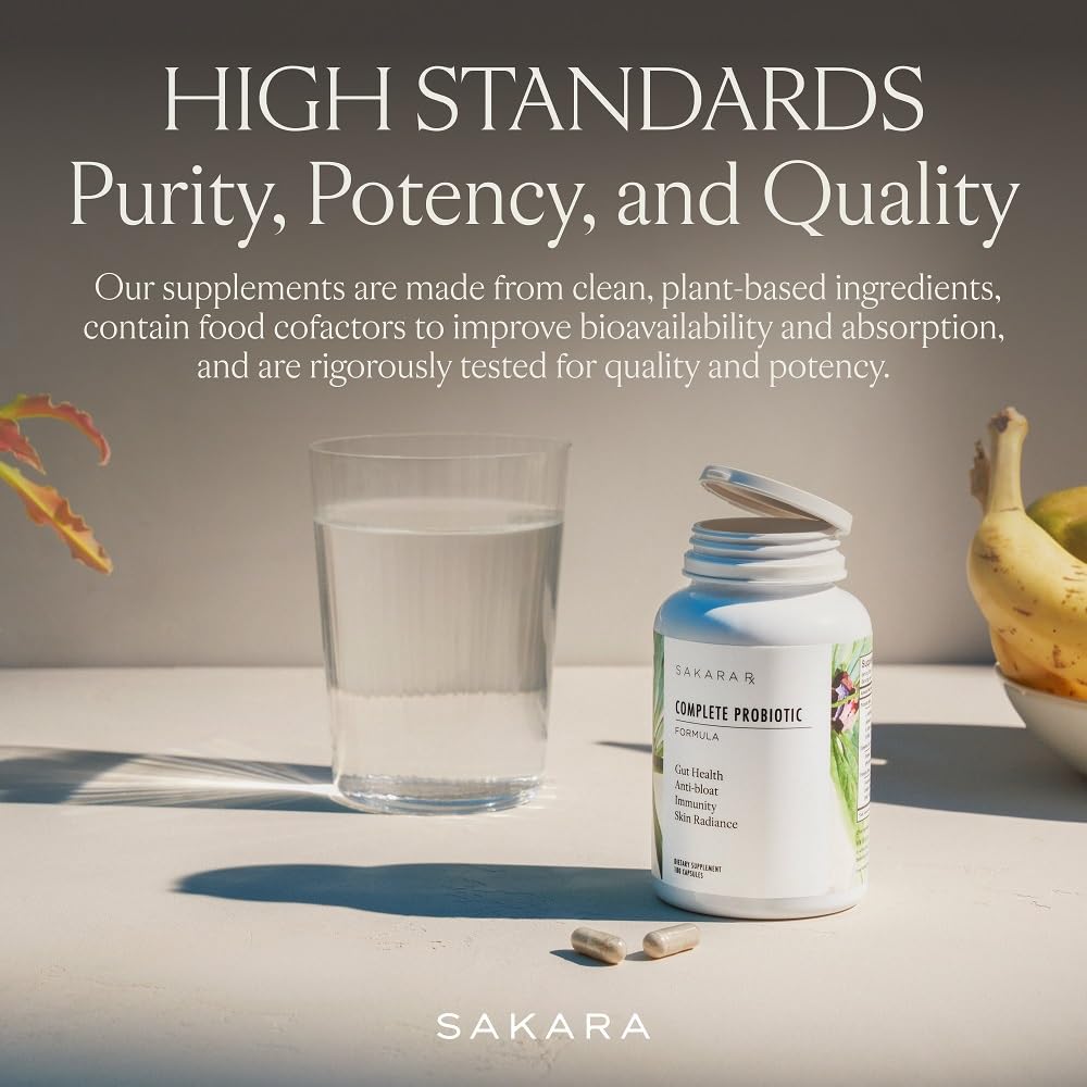 SAKARA Complete Probiotic Capsule 180 Capsules