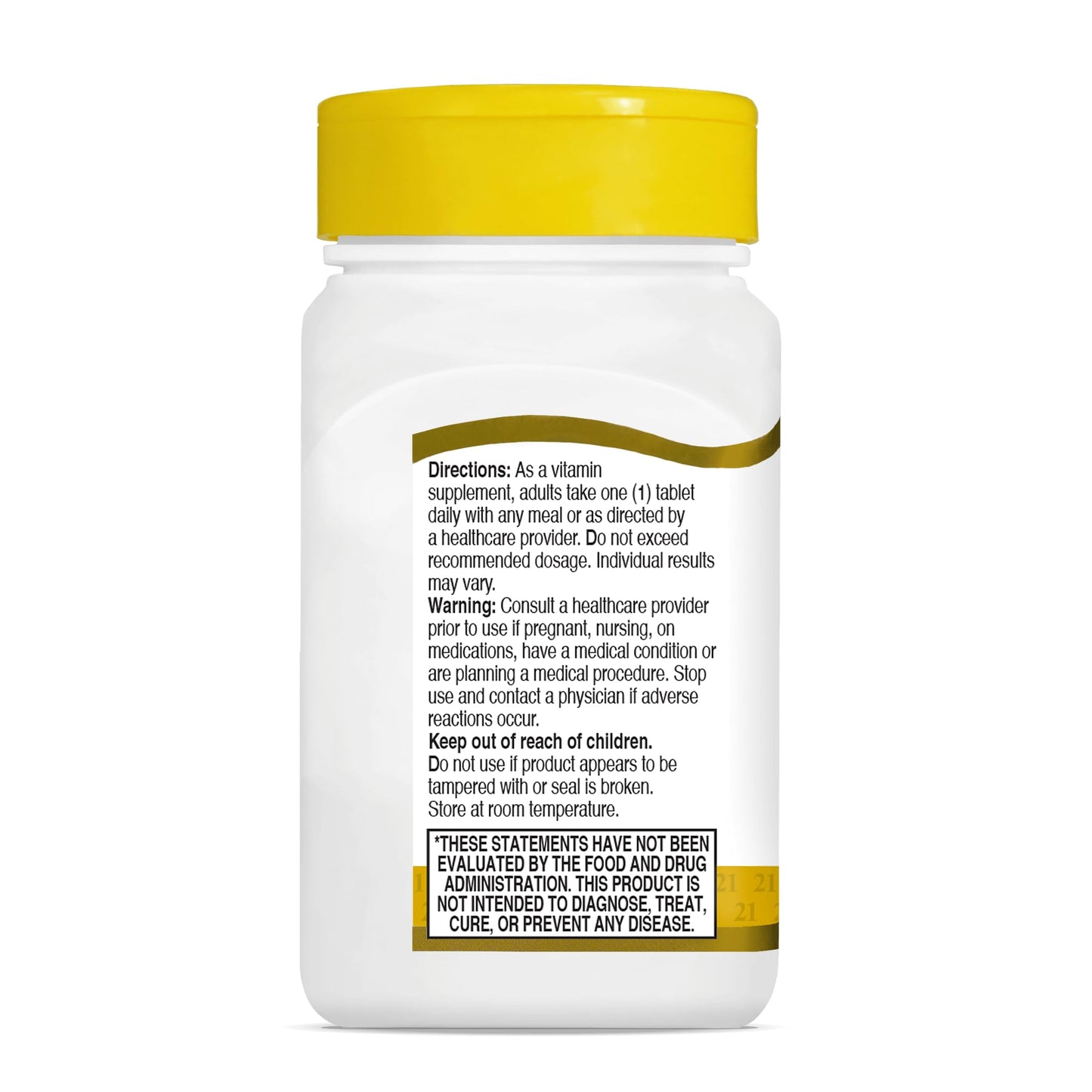 21st Century Vitamin B-1 Thiamine 100mg Tablet 110 Count