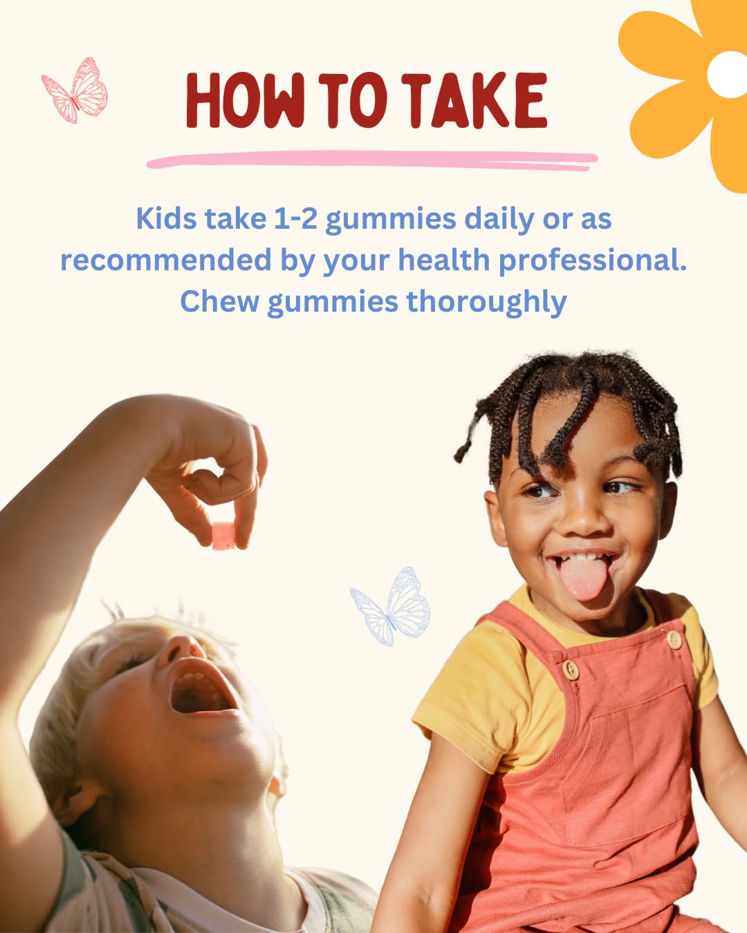 Krunchy Kids Vitamin D3 Gummies for Kids 2+ 30 Count
