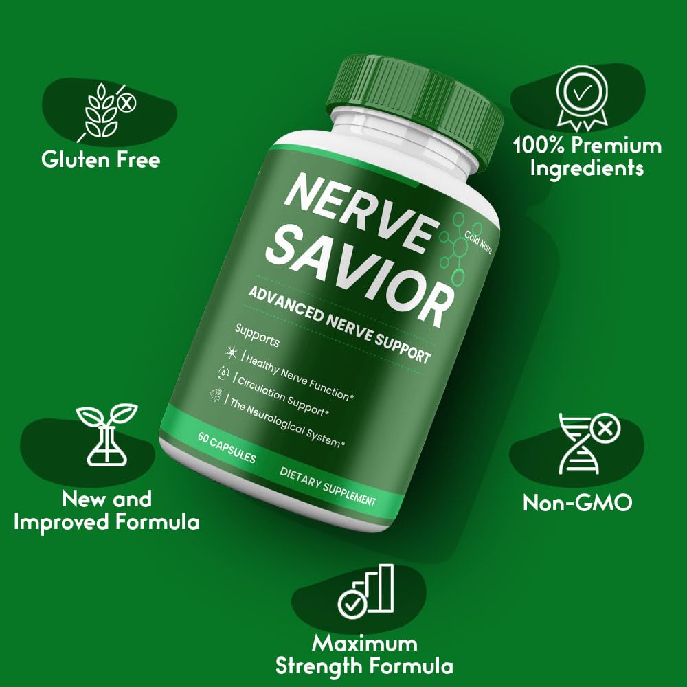 Gold Nutra NerveSavior Capsule 1 Count