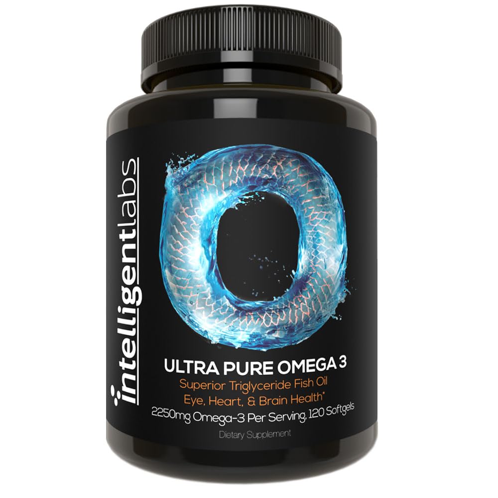 Intelligent Labs Triglyceride Omega 3 Softgels 120 Count