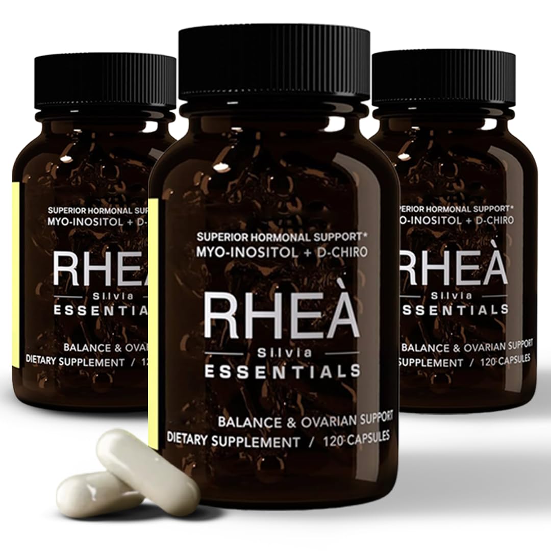 RHEASILVIA Rhea Myo-Inositol & D-Chiro Inositol Capsules, 360 Count