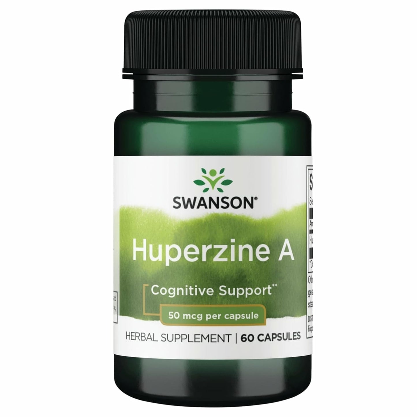 Swanson Huperzine A 50 mcg Capsules, 60 Count