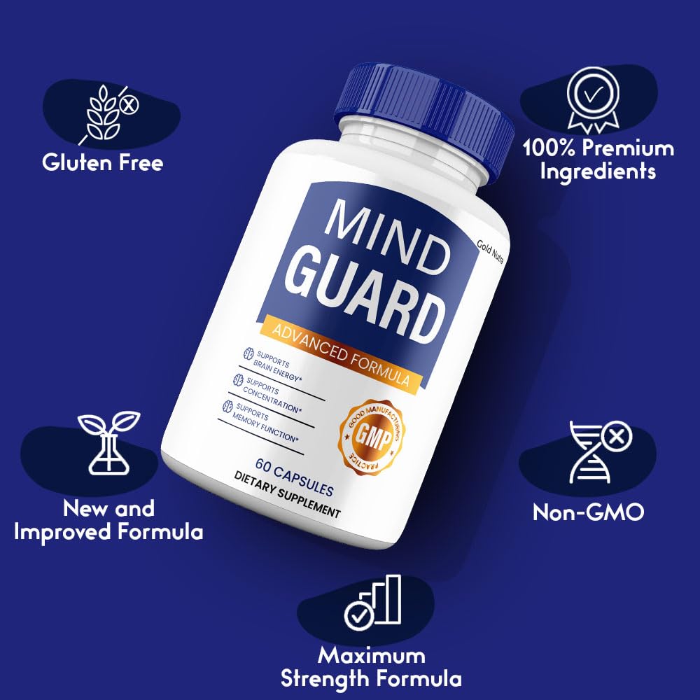 Gold Nutra Mind Guard Capsules, Pack of 2