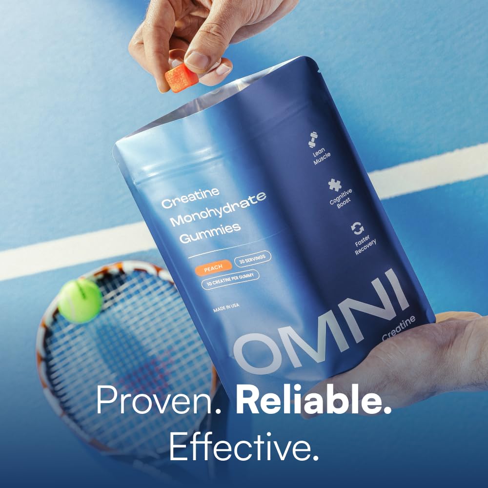 OMNI Creatine Monohydrate Gummies 90 Count