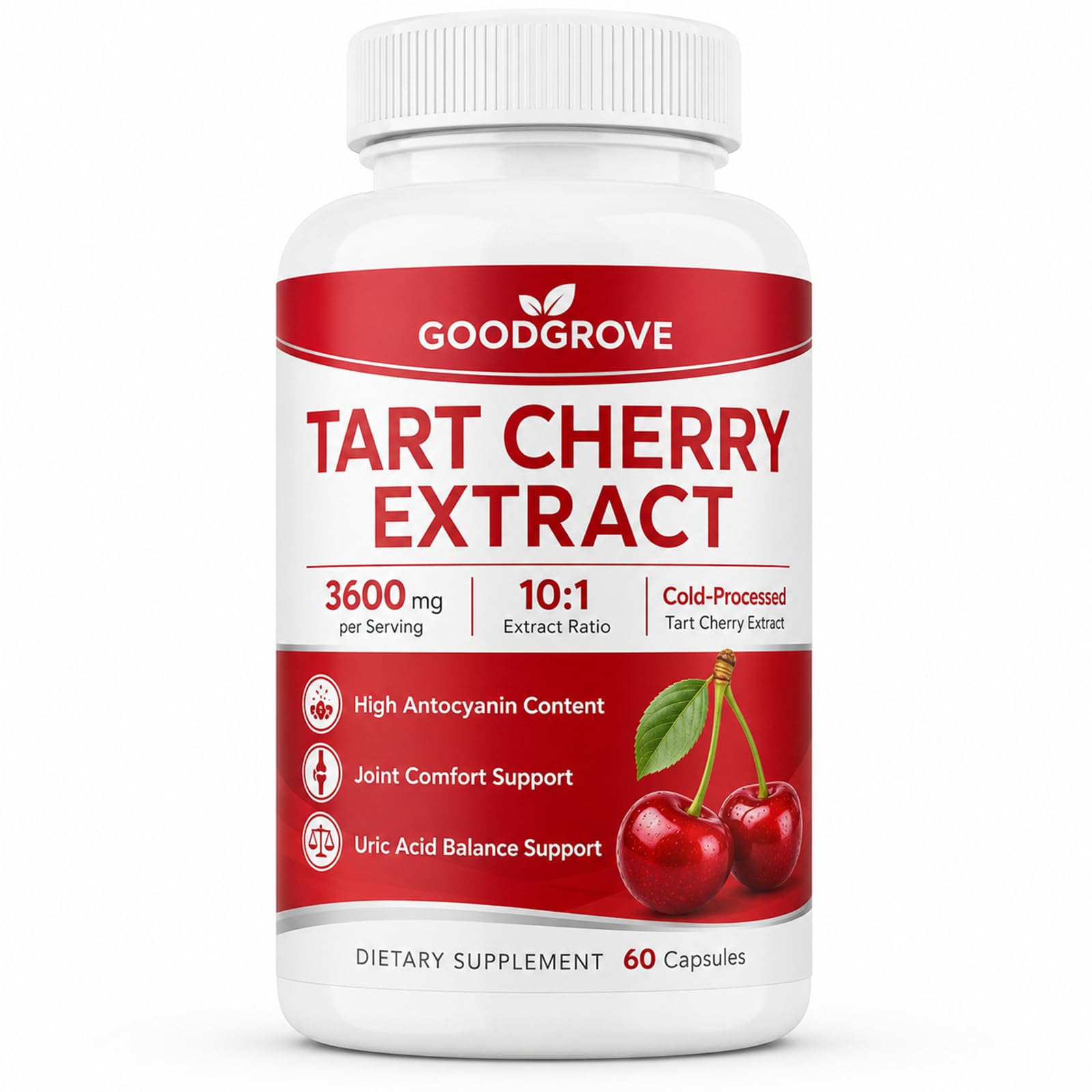 Tanrewsis Tart Cherry Extract Capsules, 1 Count