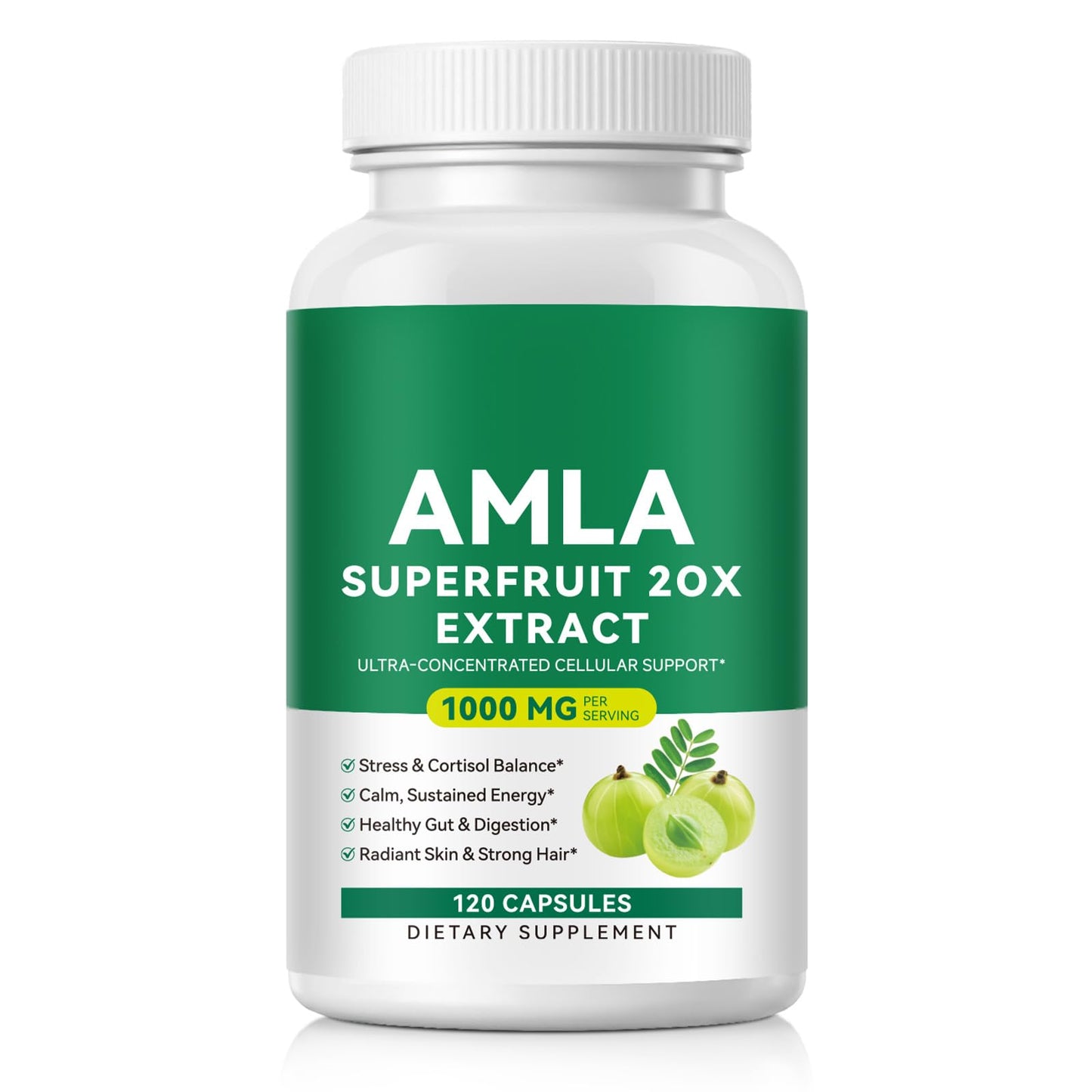 UXENPHXF Amla Capsules, 120 Capsules