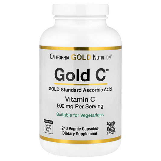 California Gold Nutrition Vitamin C Quali-C Capsule 240