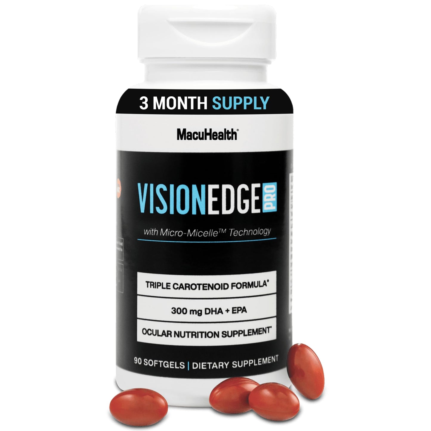 Macuhealth Vision Edge PRO Eye Supplement Softgel 90 Count